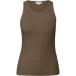 s.Oliver Bordeaux col rond T-shirt ajusté rayé et brodé pour femmes