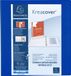 Exacompta 10x Kreacover Ringband in PP met 4 D-ringen van 60mm - A4 maxi - Blauw