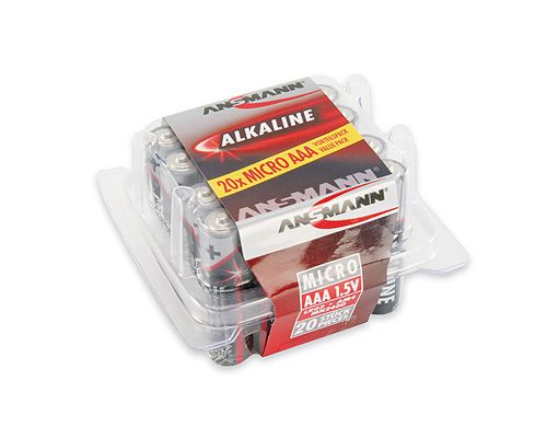 Ansmann 5015538 Alkaline Batterijen - 20 stuks