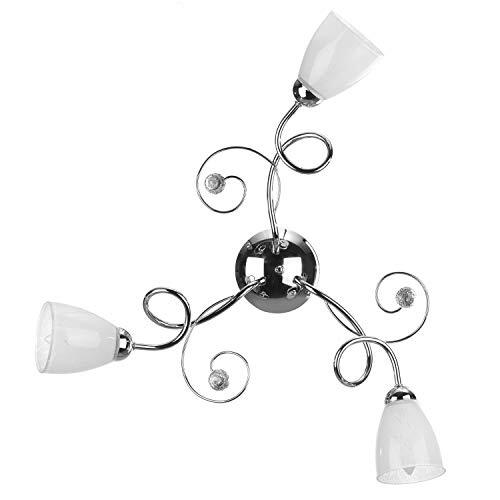 ONLI plafondlamp met 3 lampen, kleur chroom