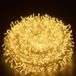 30 mètres, 300 LED, 8 modes d'éclairage, guirlande lumineuse LED, éclairage de Noël, tubes lumineux LED pour intérieur, Noël, Halloween, fête, jardin, décoration, blanc chaud
