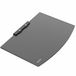 VIVO Zwevend wandrek van gehard glas voor dvd-speler, audio, gamesystemen, streaming-apparaten