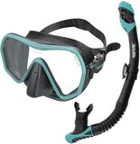 Seac Sub Ajna Snorkelset Zwart/Turquoise