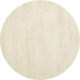 Safavieh Vloerkleed Crosby rond ivoorkleurig polypropyleen 122 x 122 cm