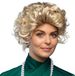 Boland Pruik Golden lady Blond Krullen Kort Vrouwen