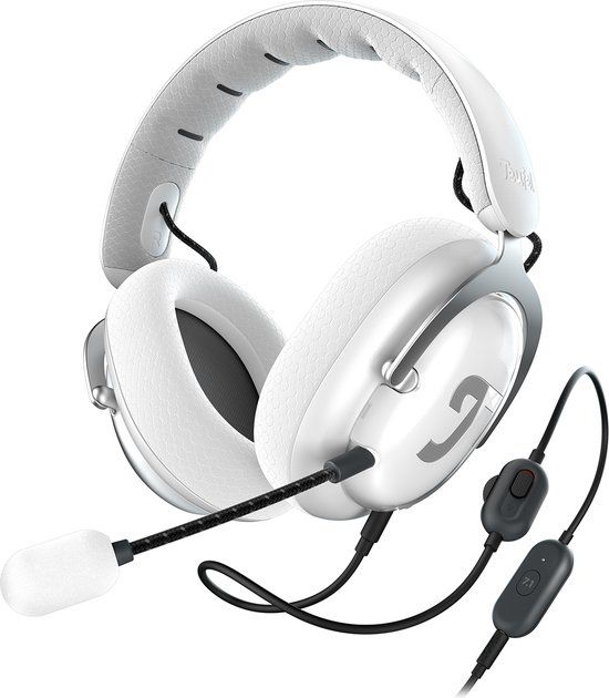 Teufel ZOLA - Bedrade over-ear gaming headset - Home-office - 7.1 binaurale surround sound - lichtgrijs