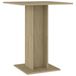 Syfax Bistrotafel 60x60x75 cm bewerkt hout sonoma eikenkleurig
