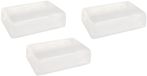 Rayher hobby materialen Kreativ savon/savon à couler transparent - 3x sachets - 600 gram - DIY - Faire des savons soi-même - Végétal/vegan