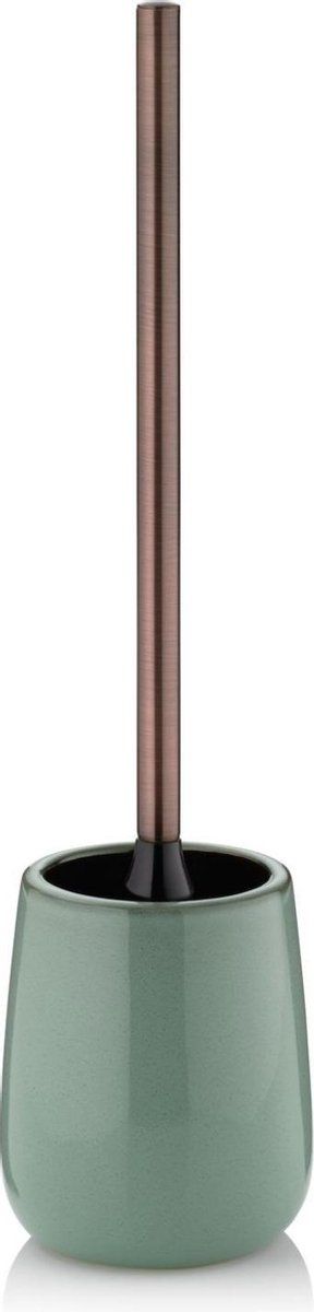 Kela Liana Wc-borstel Houder - Dennen Groen - Keramiek