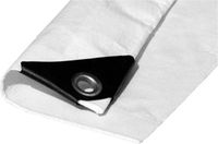 Merkloos / Sans marque COLORBABY SL Zonnetent EDM Dubbelzijdig 4 x 5 m Wit 90 g