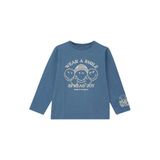 s.Oliver longsleeve met print - blauw