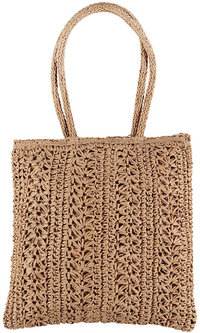 Gehaakte tas vierkant