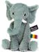 Les Deglingos Peluche Éléphant Vert 26 cm
