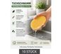 Spontex Lot de 10 éponges jaune