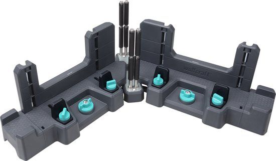 Wolfcraft 6956000 2-in-1 Zweihaak En Verstekbak PRO - 120mm