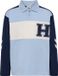 Hummel Hmlrobin Jersey Polo L/S Lange Mouw Katoen Cashmere Blue Kinderen