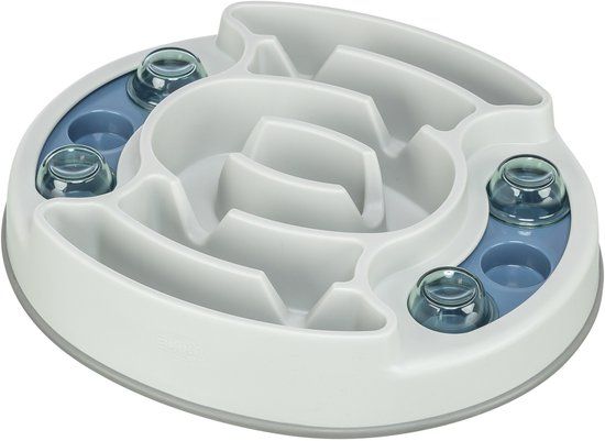 HAPPY PET Trixie Slide & Feed Strategiespel - Hondenspeelgoed - Wit