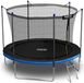 Neo-Sport Trampoline de jardin 10ft/312cm avec filet intérieur et échelle