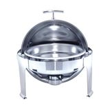 García de Pou 157.92 - Ronde Chafing Schaal 6 L Ø 48X47 Cm Zilver RVS