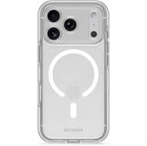 DECODED Housse transparente pour iPhone 18 Pro / 17 Pro, blanc dépoli