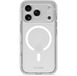 DECODED Housse transparente pour iPhone 18 Pro / 17 Pro, blanc dépoli