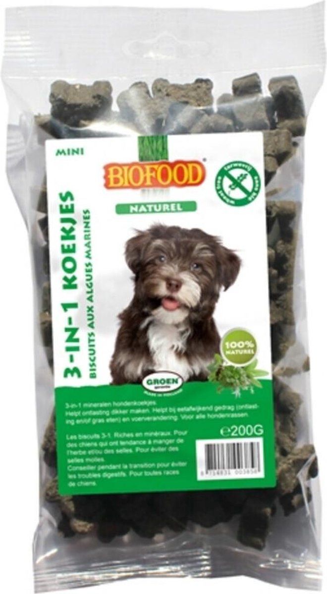 BIOFOOD 12x 3-in-1 Koekjes Kruiden Mini 200 gr