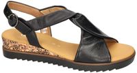 Gabor Sandales plates noires femme taille 38
