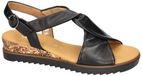 Gabor Sandales plates noires femme taille 38