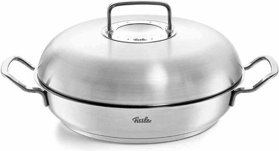 Fissler 084-388-28-000/0 serveerpan, 18/10 staal, 3 liter