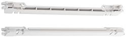RS PRO Platina geleiding horizontale inbouw, L. 160mm, verpakking van 10 stuks