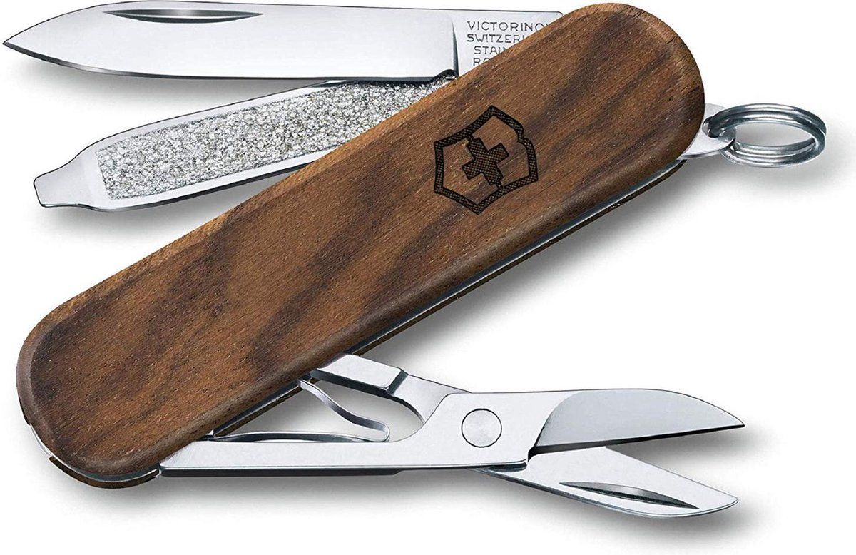 Victorinox Wood Classic SD - Zakmes - Notenhout