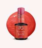 Pink Gellac 441 Scarlet Red 15ml Rode Glitter Gel Nagellak