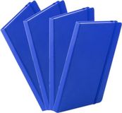 Merkloos Notitieboekje - A5 - Blauw - 100 Pagina's - Hardcover - Elastiek Sluiting