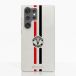 Fibriva™ Coque de Téléphone Officielle Manchester United – Rayures Verticales et Blason