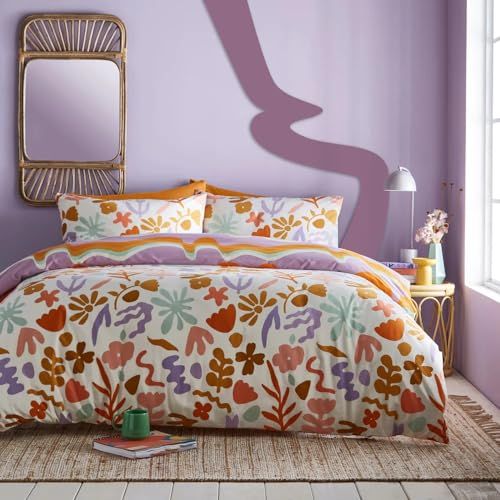 Furn. Amelie Dekbedovertrekset, Veelkleurig, Tweepersoons