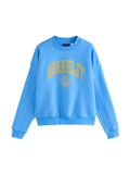 Next - Dames - Berkeley Licence sweatshirt met grafische print - Blauw