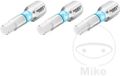 HAZET Bit 2204N-4/3 · 1/4 inch (6,3 mm) zeskant massief · Binnen-zeskant-profiel · 3-delig · SW 4 mm