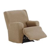 Eysa 75 procent polyester 25 procent katoen piramide sprei, beige, 200 cm