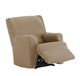 Eysa 75 procent polyester 25 procent katoen piramide sprei, beige, 200 cm