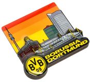 Borussia Dortmund magneet - 3D-skyline - koelkastmagneet BVB 09