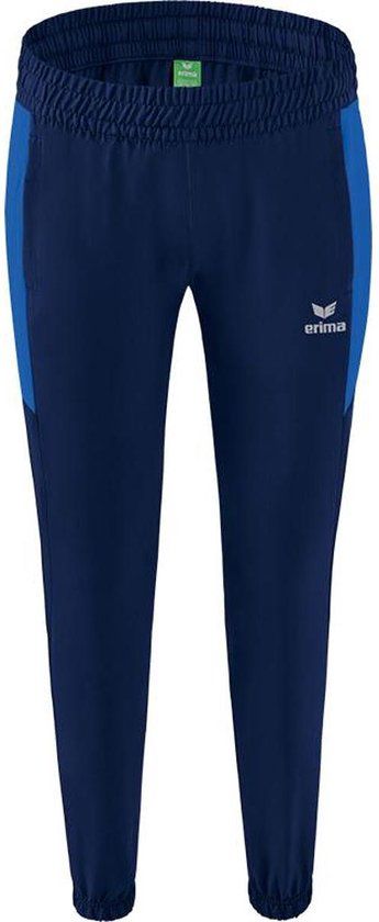 ERIMA Team Presentatiebroek Dames - New Navy-New Royal Maat 38 - Voetbal Trainingsbroek voor Dames
