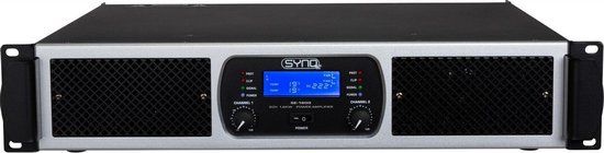 Synq SE-1800 - Klasse-TD versterker - 900W - Zwart