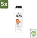 Gliss-Kur 5 x Shampoo Réparation Totale - Répare & Renforce - 400 ml