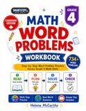 Grade 4 Math Word Problems Workbook: 734+ Multi-Step Problems with Fractions, Decimals, Measurement, Geometry and the READ, PLAN, SOLVE, CHECK Method: Canadian Edition