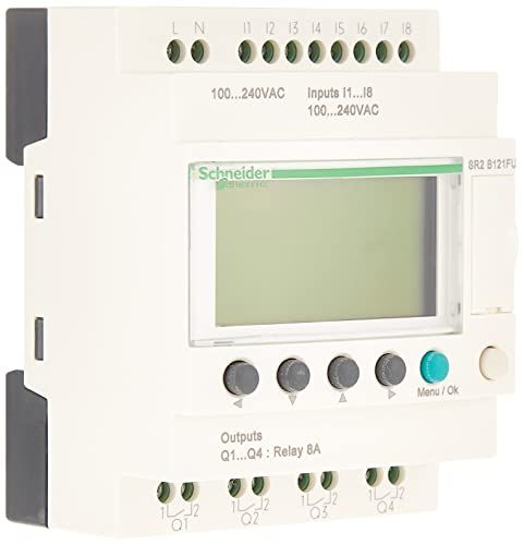 SCHNEIDER ELECTRIC SR2B121FU Relais Zelio II 8E/4R 100-240 AC horloge, display
