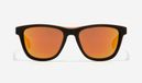 Hawkers One Sport lunettes de soleil Carré Noir, Orange