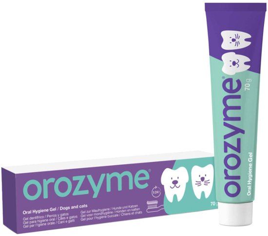 Orozyme Tandpasta Kat en Hond - 70 gr