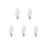 Lamp LED C30 kaars 6 W (komt overeen met 50 W) Classic Pack van 5 unidades neutraal wit 4000K