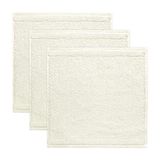 frottana Parel zeepdoek 30 x 30 cm gemaakt van 100% katoen, ivoor 3er set