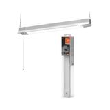 LEDVANCE Office Line Curve LED-pendellamp, wit, 24W, 2700lm, 4000K